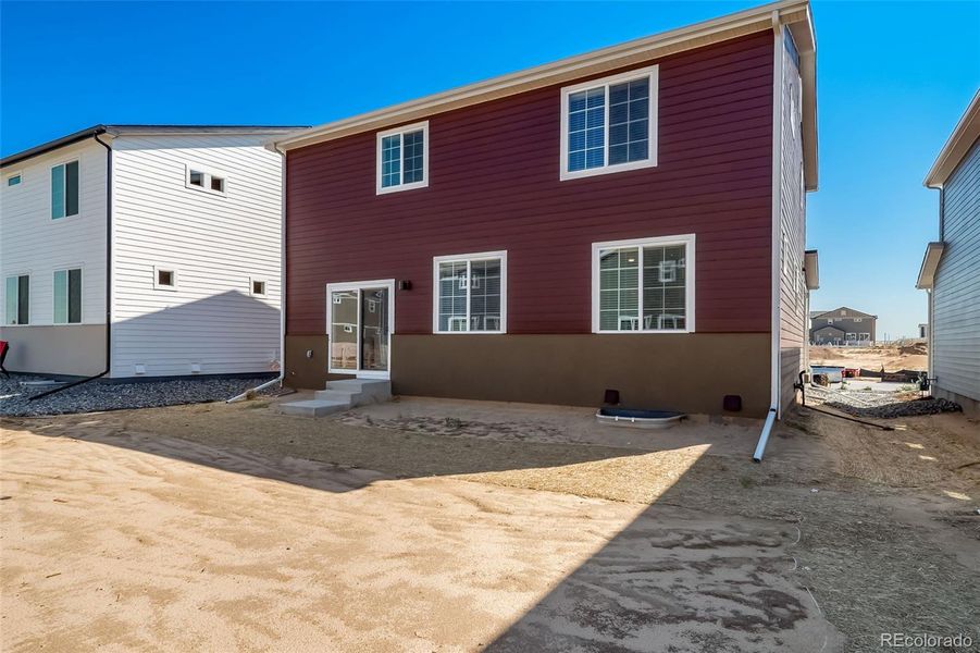 Exterior details and patio area of a home in , Aurora (Image 26). Exterior details and patio area of a home in , Aurora (Image 26).