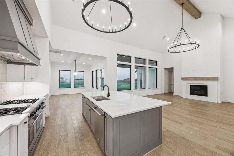 Furnished interior view inside a new home in Lakeview, Waller (Image 15).