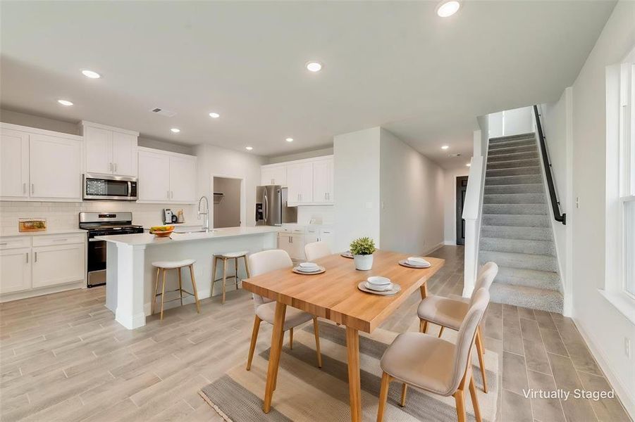 Furnished interior view inside a new home in Sicily, Princeton (Image 8). Furnished interior view inside a new home in Sicily, Princeton (Image 8).