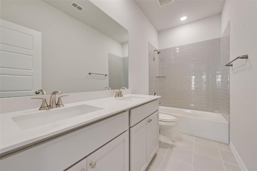 Furnished interior view inside a new home in Spiritas Ranch, Little Elm (Image 12).