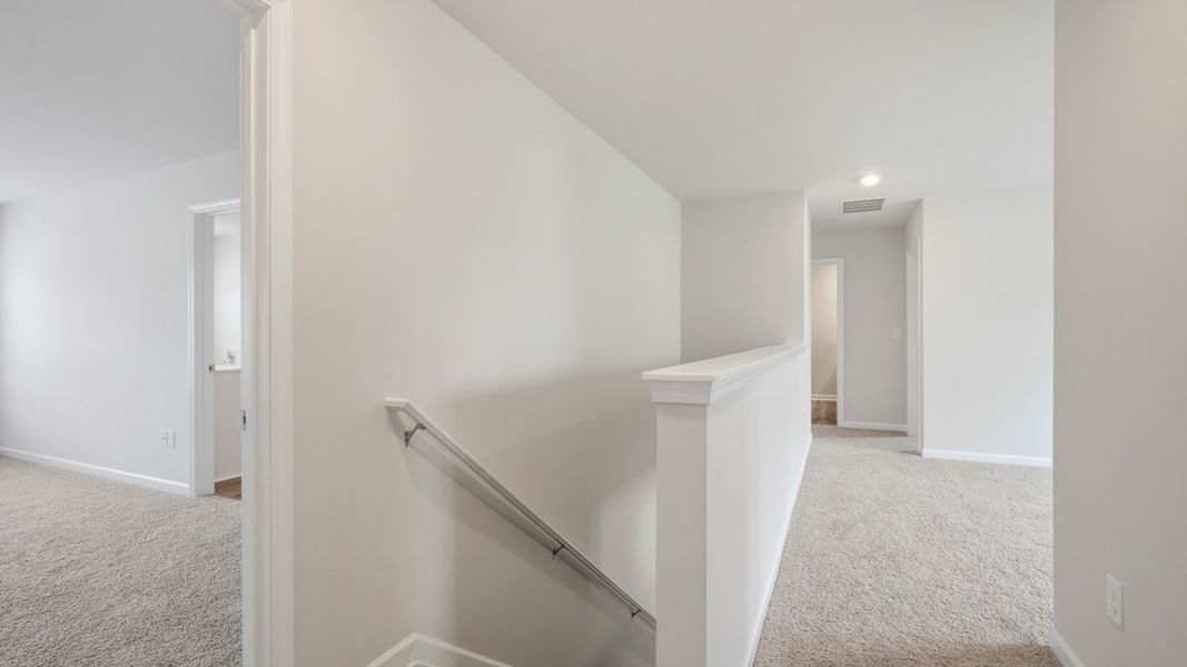 Spacious, unfurnished interior of a new home in The Preserve at Agricultural Village, Perry (Image 24).