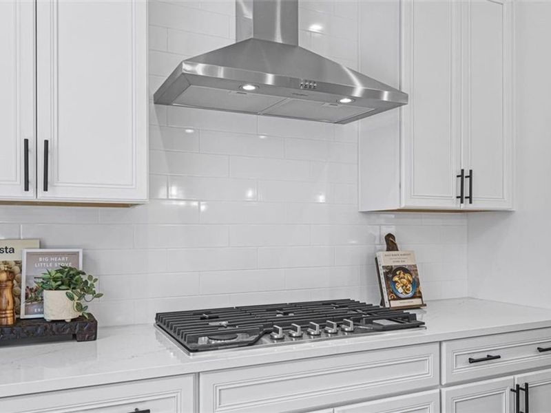 Close-up of interior finishes inside a home in Wehunt Meadows, Hoschton (Image 19).