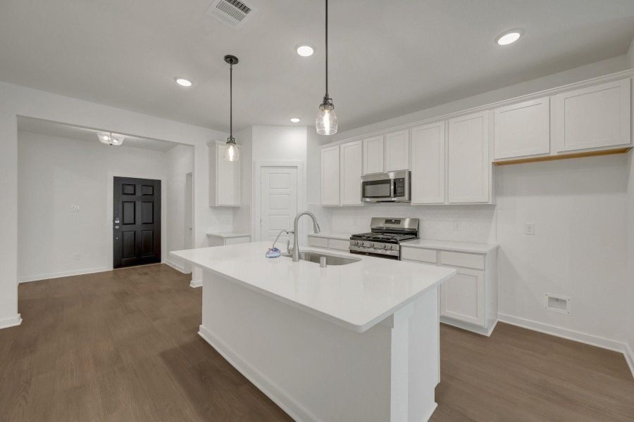 Furnished interior view inside a new home in Summerview, Fulshear (Image 14).