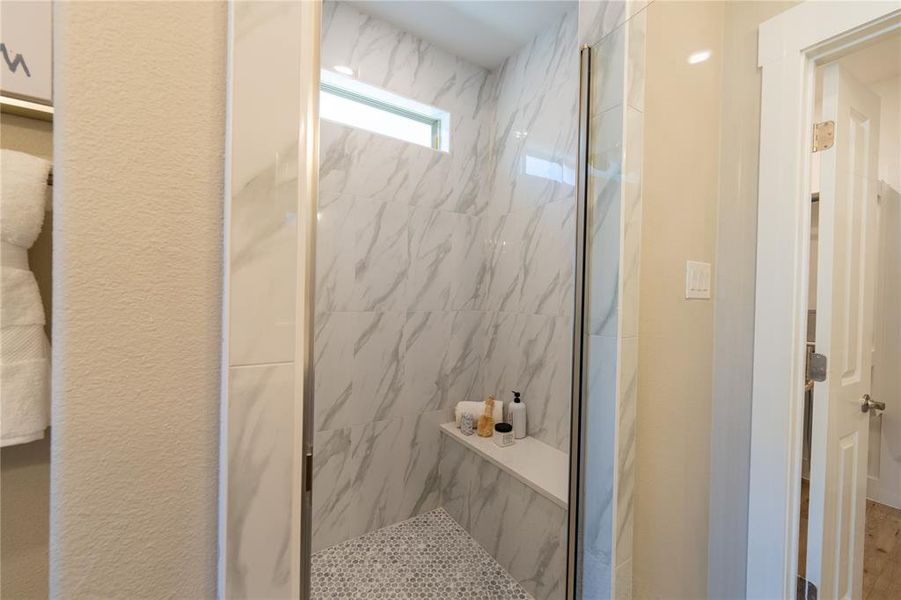 Furnished interior view inside a new home in , Prosper (Image 25).