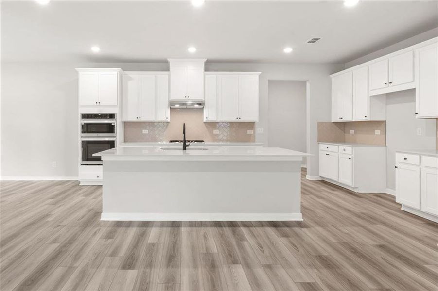 Furnished interior view inside a new home in Windsong Estates, McDonough (Image 8).