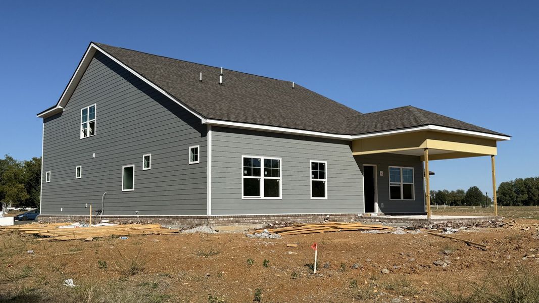 In-progress construction of a new home in Robinson Meadows, Murfreesboro, TN (Image 6).