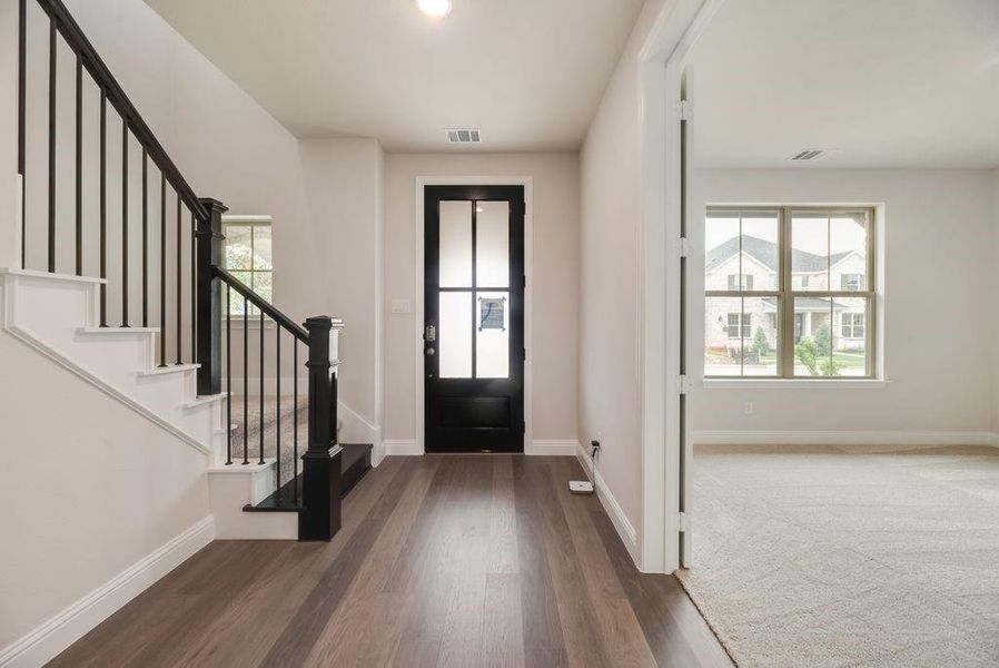 Spacious, unfurnished interior of a new home in Bridges at Preston Crossings, Gunter (Image 29). Spacious, unfurnished interior of a new home in Bridges at Preston Crossings, Gunter (Image 29).
