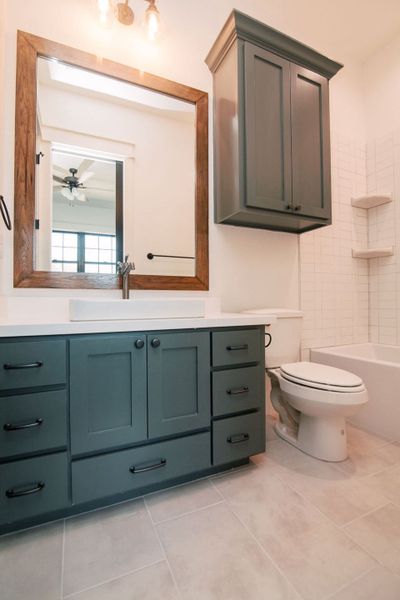 Representative furnished interior of a home built from the The Julia by Reece Homes in Pebble Creek, College Station (Image 37).