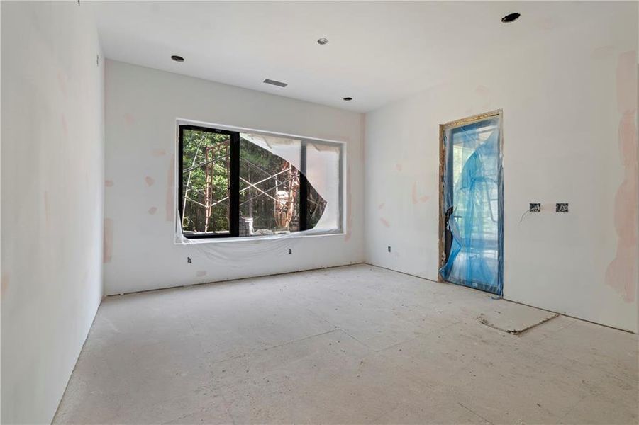 In-progress construction of a new home in , Fairburn, GA (Image 34).