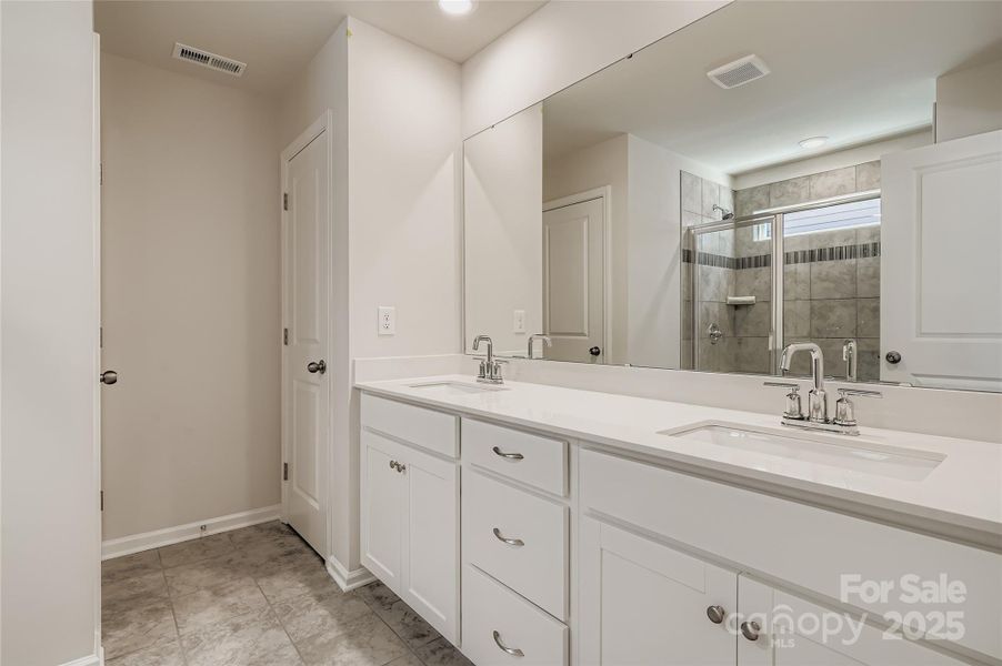 Furnished interior view inside a new home in Shannon Woods: Walk & Enclave, Maiden (Image 5).