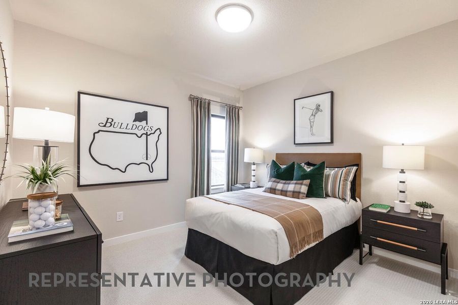 Furnished interior view inside a new home in Esperanza, Boerne (Image 15).