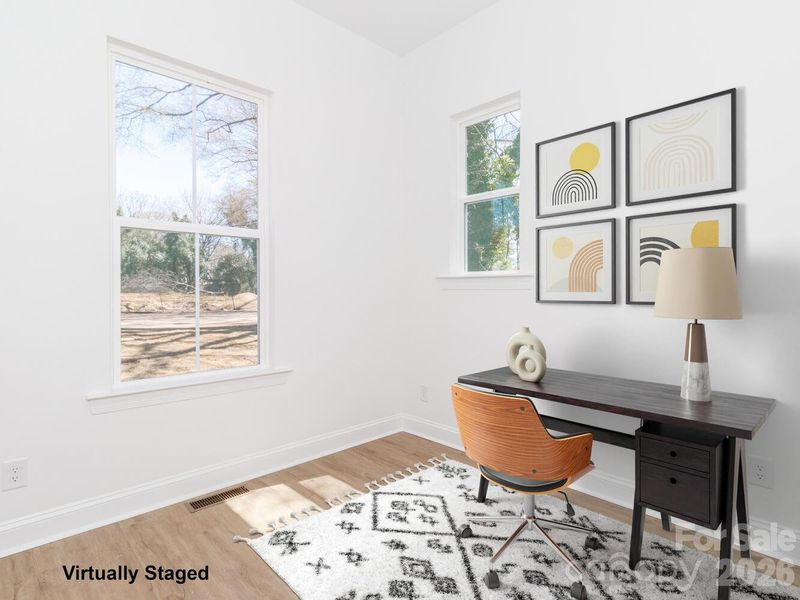 Furnished interior view inside a new home in , Charlotte (Image 8).