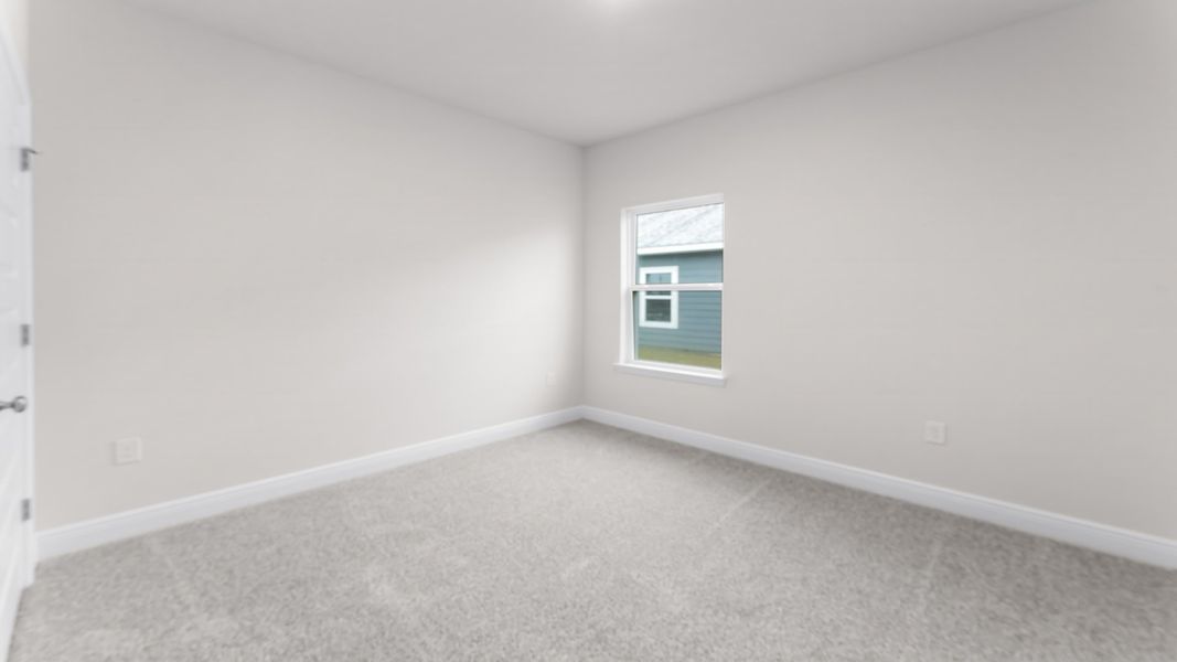 Representative unfurnished interior of a home built from the The Rhett by D.R. Horton in Hodges Bayou Plantation, Panama City (Image 17).