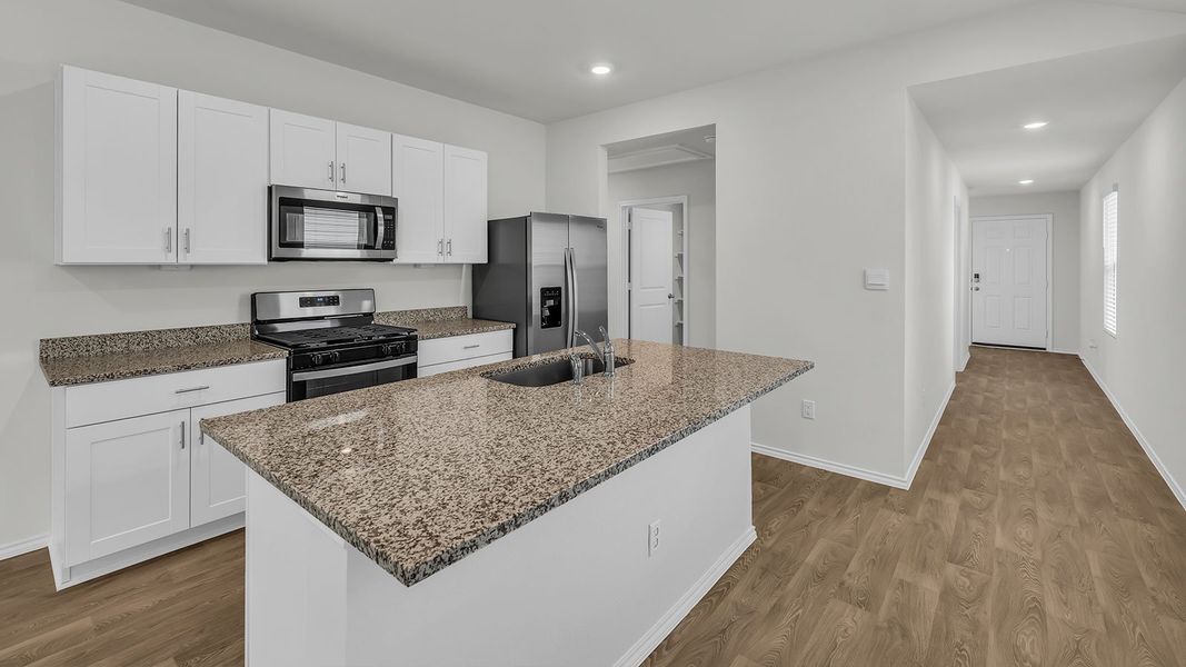 Furnished interior view inside a new home in Bollinger, Maxwell (Image 7).