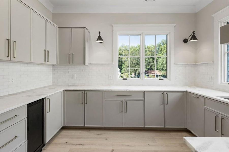 Furnished interior view inside a new home in , Alpharetta (Image 33).