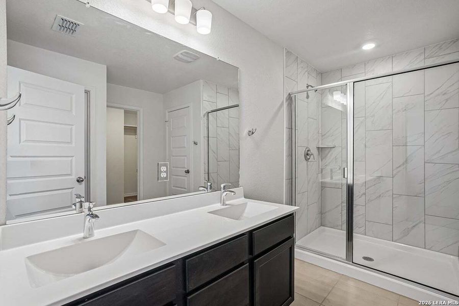 Furnished interior view inside a new home in Medina Crossing, Von Ormy (Image 7).
