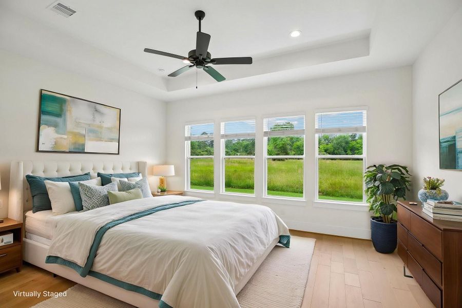 Furnished interior view inside a new home in Homestead Hill, New Waverly (Image 8).