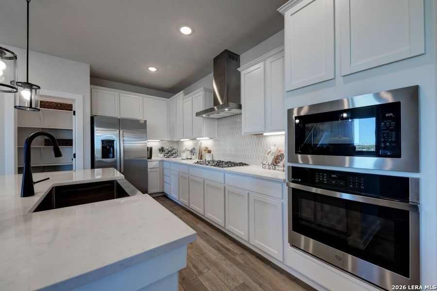 Furnished interior view inside a new home in Hickory Ridge, Elmendorf (Image 7).