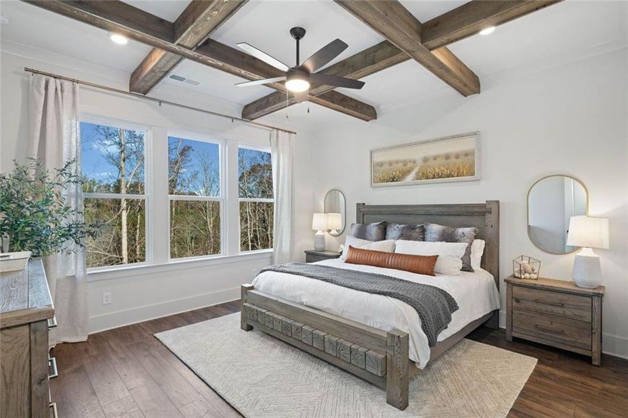 Furnished interior view inside a new home in , Ellijay (Image 12).