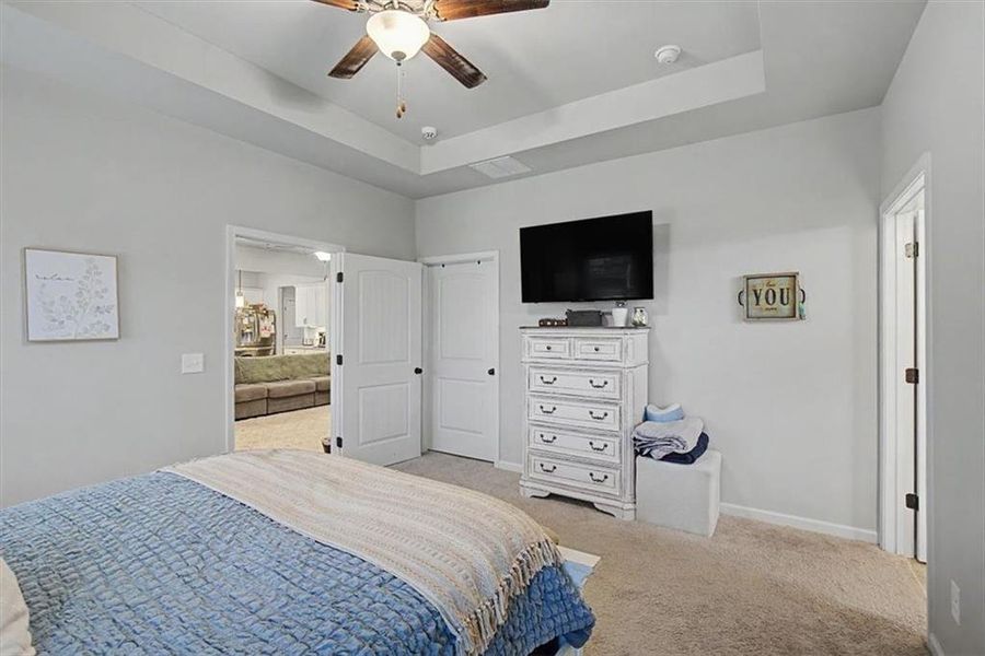 Furnished interior view inside a new home in , Cartersville (Image 19). Furnished interior view inside a new home in , Cartersville (Image 19).