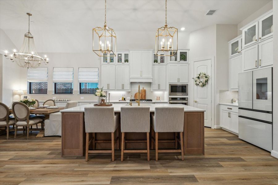 Extra large chef's island Extra large chef's island