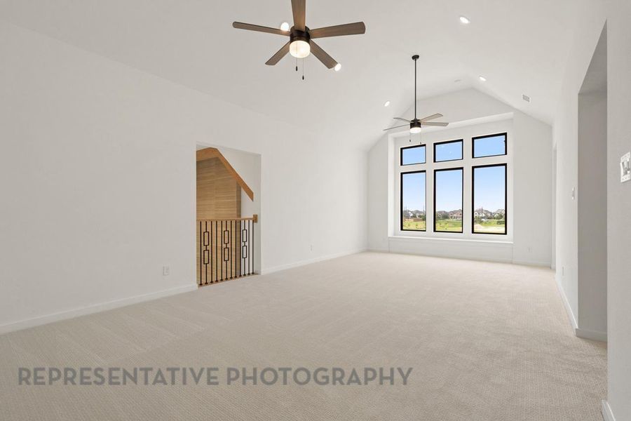 Spacious, unfurnished interior of a new home in Elyson: 80ft. lots, Katy (Image 19). Spacious, unfurnished interior of a new home in Elyson: 80ft. lots, Katy (Image 19).