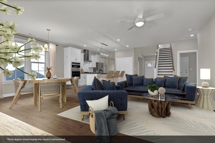 Furnished interior view inside a new home in East Wynd, Hampstead (Image 8). Furnished interior view inside a new home in East Wynd, Hampstead (Image 8).