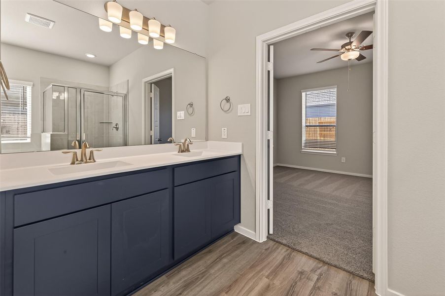 Furnished interior view inside a new home in Lago Mar, Texas City (Image 14). Furnished interior view inside a new home in Lago Mar, Texas City (Image 14).