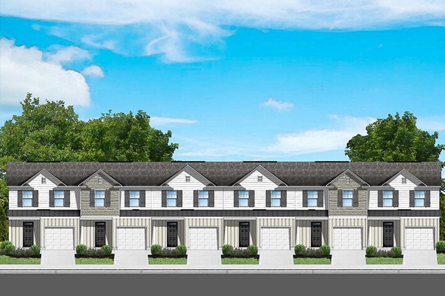 Meghan II - 6 Unit (Elevations A, B, C, D) Meghan II - 6 Unit (Elevations A, B, C, D)