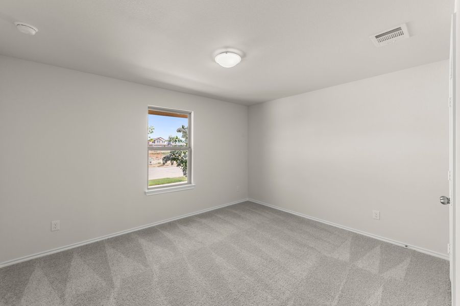 Front exterior of a new home in Northspur, Terrell, TX, highlighting curb appeal (Image 23).