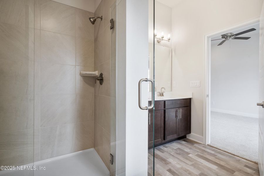 Furnished interior view inside a new home in Shadow Crest at Rolling Hills, Green Cove Springs (Image 7).