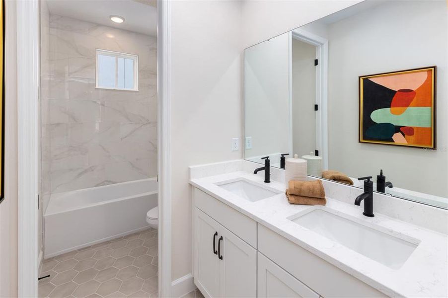 Furnished interior view inside a new home in Celebration, Celebration (Image 9).