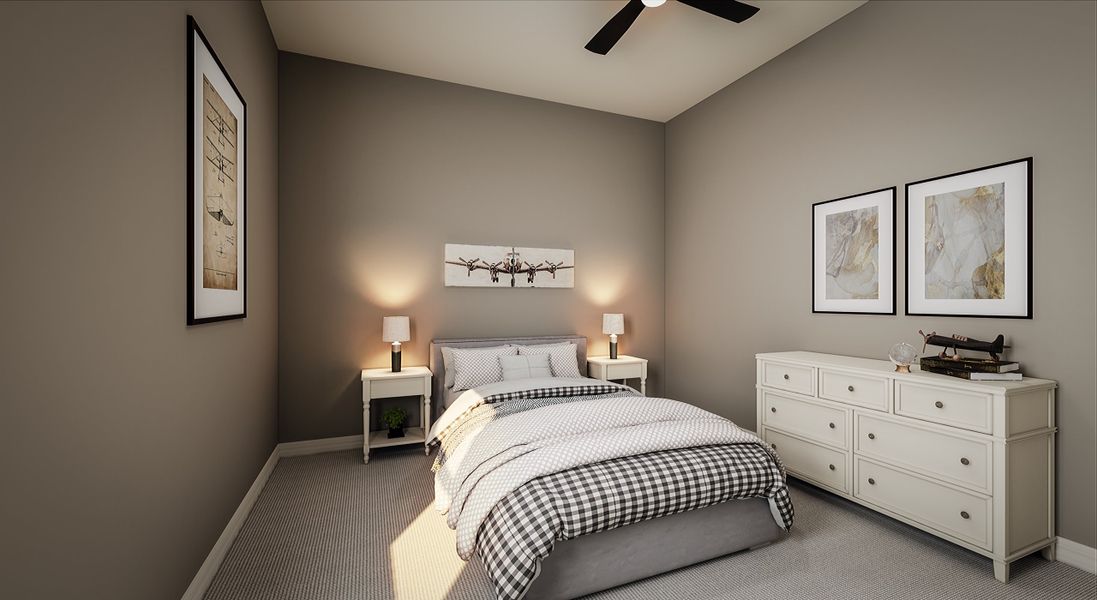 Representative furnished interior of a home built from the Iris Plan 60-1 by Tri Pointe Homes in Whispering Hills, Laveen (Image 12).