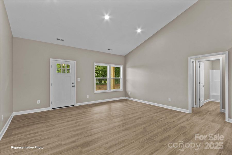 Spacious, unfurnished interior of a new home in , Olin (Image 20). Spacious, unfurnished interior of a new home in , Olin (Image 20).