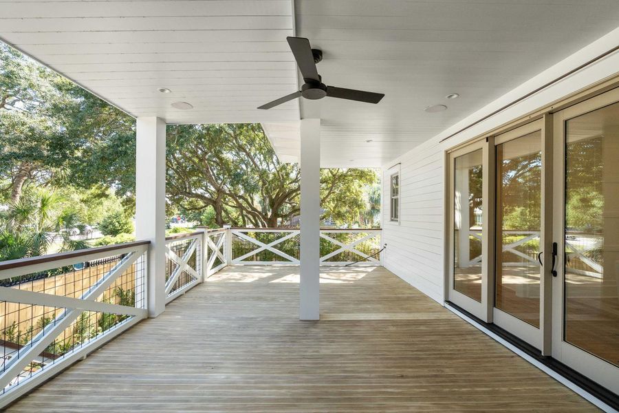 Exterior details and patio area of a home in , Isle Of Palms (Image 31). Exterior details and patio area of a home in , Isle Of Palms (Image 31).