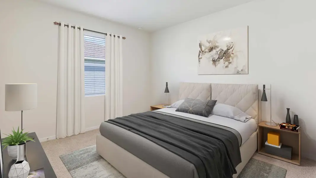 Furnished interior view inside a new home in Farm at Varrea, Plant City (Image 10).