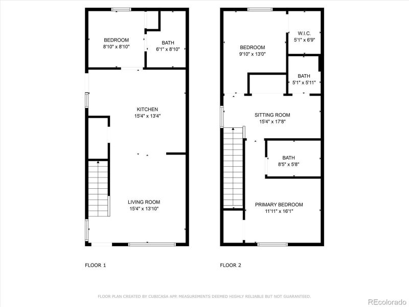 2D floor plan layout of this home in , Buena Vista, CO (Image 3).