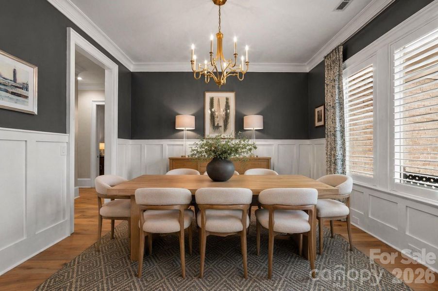 Furnished interior view inside a new home in , Stanley (Image 6).