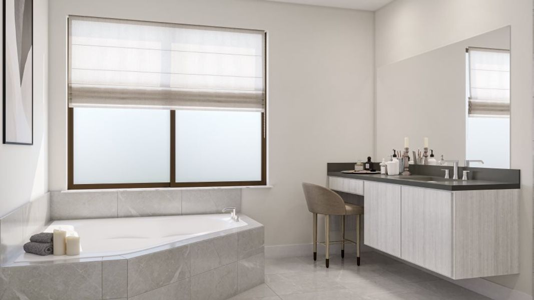 owners bathroom
