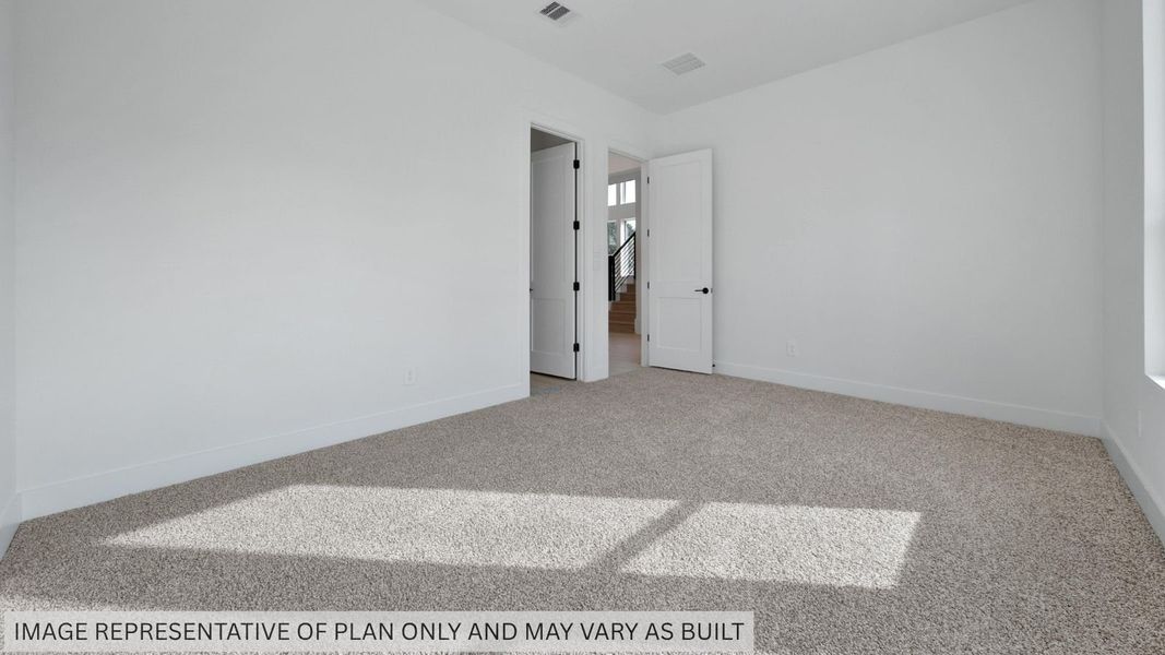 Representative unfurnished interior of a home built from the H60F by D.R. Horton in Butlers Bend Estates, Pinehurst (Image 37).