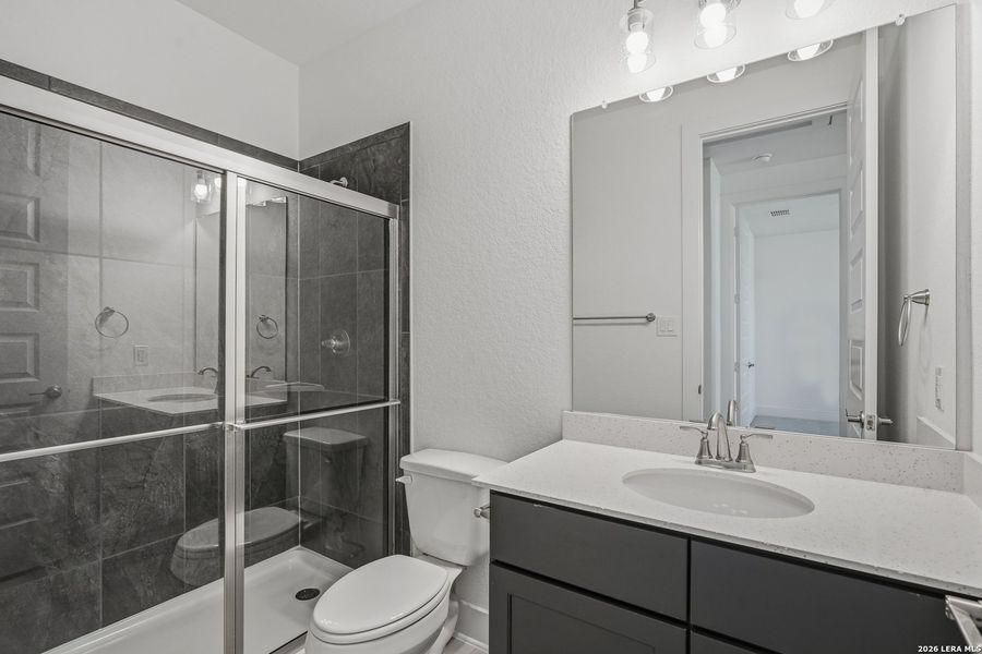 Furnished interior view inside a new home in Sienna Lakes, San Antonio (Image 10).
