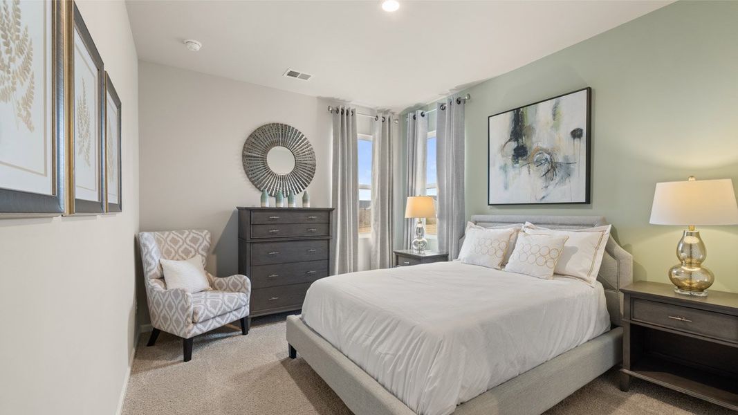 Representative furnished interior of a home built from the MANSFIELD by D.R. Horton in Carolina Groves, Moncks Corner (Image 15).