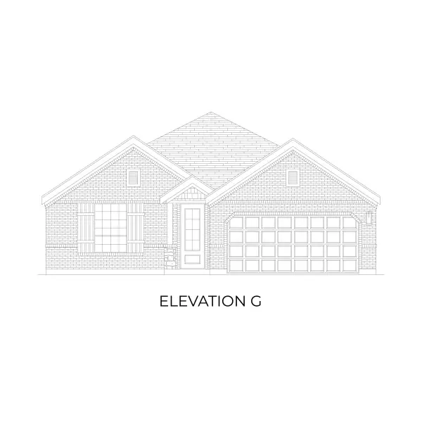 Representative rendering of the exterior for the McKinley F by First Texas Homes (Image 9). Representative rendering of the exterior for the McKinley F by First Texas Homes (Image 9).
