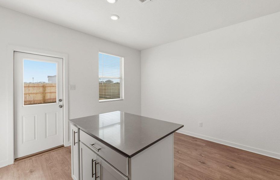 Furnished interior view inside a new home in Sonterra, Jarrell (Image 10).