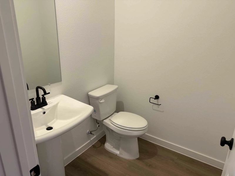 Powder Bathroom Construction Progress