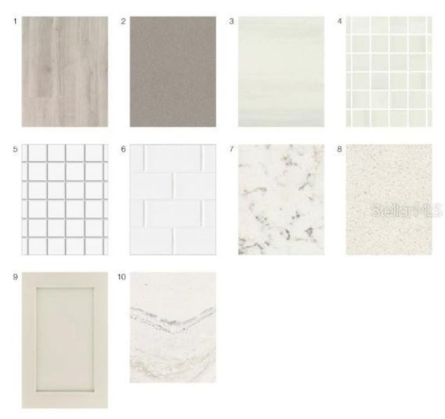 Sample of building materials used in homes in Esplanade at Wiregrass Ranch, Wesley Chapel (Image 15). Sample of building materials used in homes in Esplanade at Wiregrass Ranch, Wesley Chapel (Image 15).