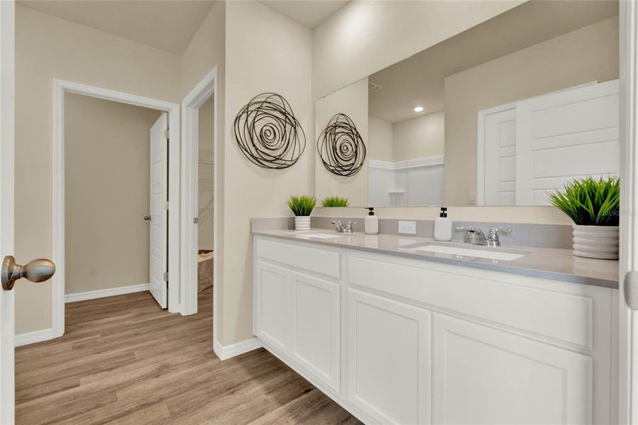 Furnished interior view inside a new home in Avalon Park Tavares, Tavares (Image 24).