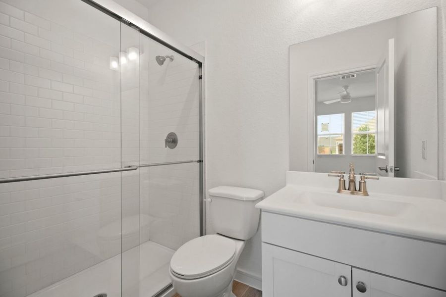 Furnished interior view inside a new home in Westland Ranch - 70' Homesites, League City (Image 8).