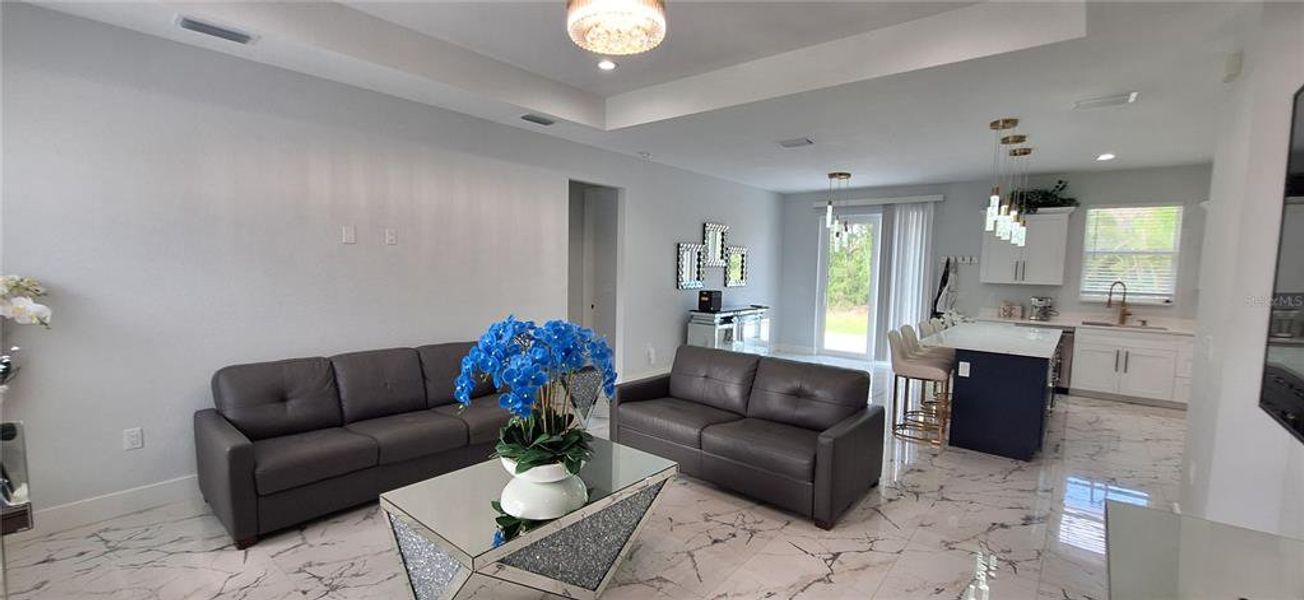 Furnished interior view inside a new home in , Webster (Image 6).