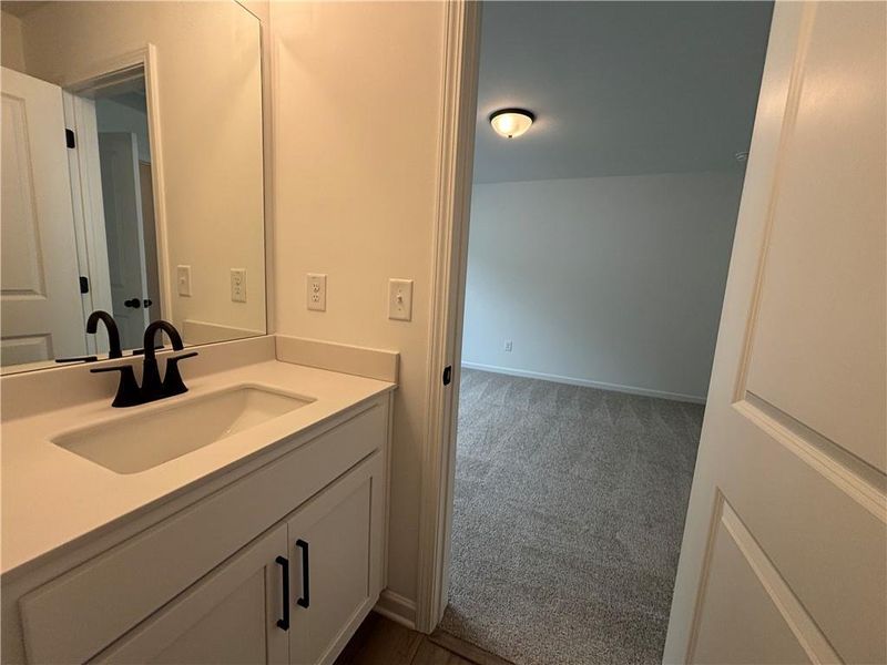 Furnished interior view inside a new home in Arbors at Richland Creek, Buford (Image 13).